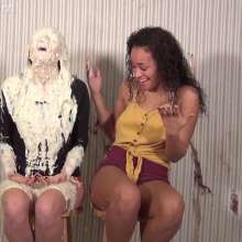 Anglefan: Messy massage for Ava and Arielle