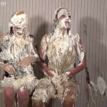 Anglefan: Messy massage for Ava and Arielle