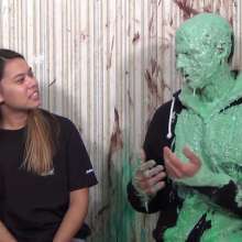 Anglefan: India's co-host gets slimed