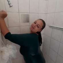 Darkabyss445: Wet and Soapy Shower Fun