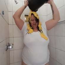 Darkabyss445: White Shirt Trashed with Thick Gunge