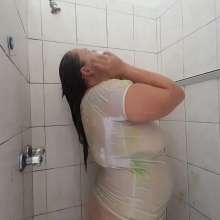 Darkabyss445: White Shirt Trashed with Thick Gunge Clean Up