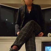 Wet Orchid: Wet Jennie Business suit in hot tub, shower and bath.