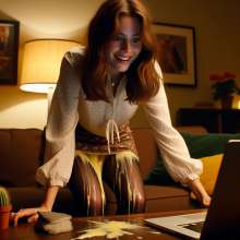 messg: It's late, you log into UMD and the urge just gets to you.