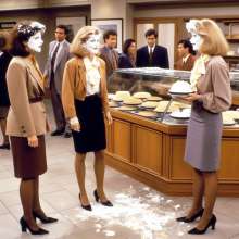 skirtpie: 80's sitcom Pie Shop
