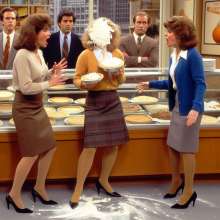 skirtpie: 80's sitcom Pie Shop
