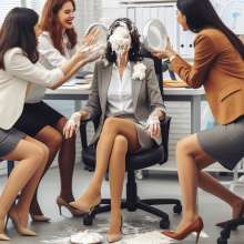 skirtpie: Office pie