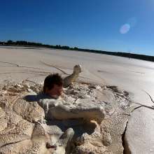 TannerQS: Boots Stuck and Sunk in Quick Mud