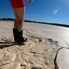 TannerQS: Boots Stuck and Sunk in Quick Mud
