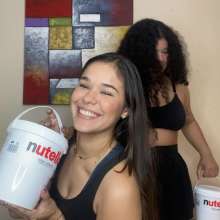 Wam Bagheera Studio: Cute Jahnna and Moana Nutella Hair Treatment