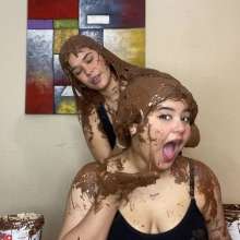 Wam Bagheera Studio: Cute Jahnna and Moana Nutella Hair Treatment