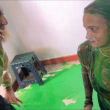 RevSlymsford: Dani's Ma's X Rated Forfeit. Fucked In Slime, + BJ + Cumshot
