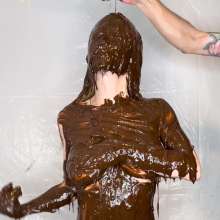 Slimed Models: Eliza's Cakesit, Caked Pieing, and Chocolate Slimed,