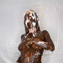 Slimed Models: Eliza's Cakesit, Caked Pieing, and Chocolate Slimed,