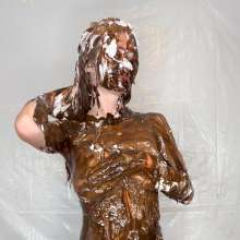 Slimed Models: Eliza's Cakesit, Caked Pieing, and Chocolate Slimed,