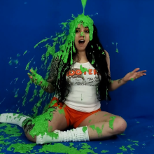 The Man and The Wife: New Download- 'Extra #6: Hooters Girl Green Slimed'