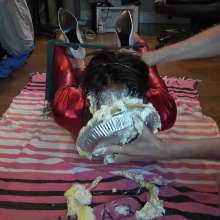 Jayce: Hogtied and Pied by an Imposter!  Where Are You, My Love?