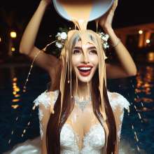 007buddy: Here comes the bride, here comes the slime