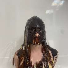 DIDVP_Leila: Lost a bet--this is my punishment!