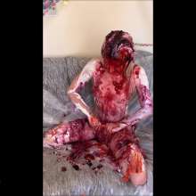 RevSlymsford: Jade Films Kaydens Trashing: Frosting, Pie Filling + Slime