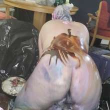messybadger: MB Pied and Slimed