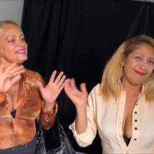 RevSlymsford: Milfs Dani's Ma and Zully Play A Messy Slimy Card Game