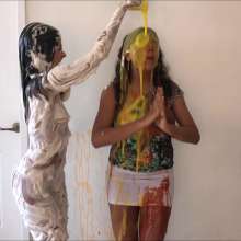 RevSlymsford: Naked Rosy Takes Chocolate + Pies Then Gets Revenge On Ana