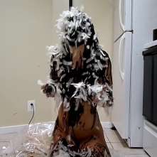 Slimed Models: Nicole Tar and Feathered Naked