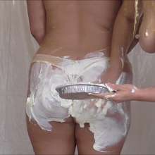RevSlymsford: Nikki + Adriana's First-Ever Scene:  Strip Or Splosh Game