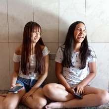 RevSlymsford: Patricia + New Girl Abigail's Fun Quiz With Pies
