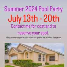Messy_Adventure_Sagger: Summer 2024 Pool Party in Kissimmee, Florida