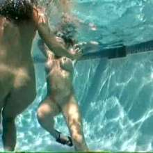wamtec: Pool Wrestling--Christina Carter Vs Sandy Knight