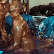 messybadger: Pudding Playmates