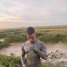 TedTheMenace: Teds First Mud Pool Fun