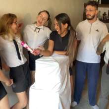 RevSlymsford: Schools Quiz: Ana Rigs Quiz So Boys End Naked + Trashed