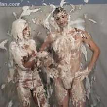 Anglefan: Aida does the pieing, only it backfires!