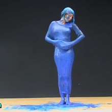 FOXY: Ely paint covered video