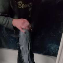 Wet Orchid: Wet Jennie Takes a Hot Soapy Shower in Hoodie, Jeans, + More