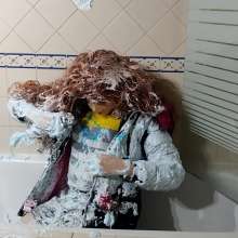 Wetlook Doll: Winter Clothes Covered in Foam