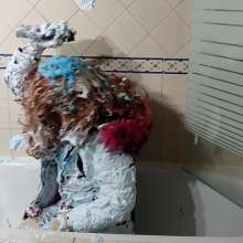 Wetlook Doll: Winter Clothes Covered in Foam