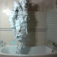 Wetlook Doll: Winter Clothes Covered in Foam