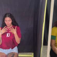 RevSlymsford: 2 Gungetanks: Venezuela V Brazil Footy Vote: Jenny V Heidi