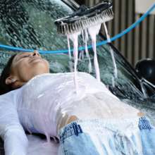 Get Your Snaps: Foamy Car Wash  Reuploaded and Better Than Ever!