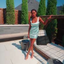 WetlookFashion: Amy Gets Wet in a Sexy Mini Dress and Heels