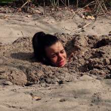 QS4Ever: Angel A in Beach Sand Trap