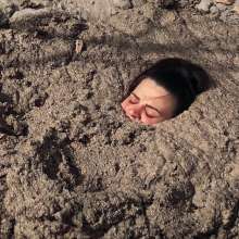 QS4Ever: Angel A in Beach Sand Trap