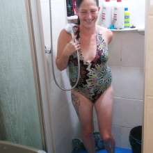 Thefetishgirl: Blue Gunging