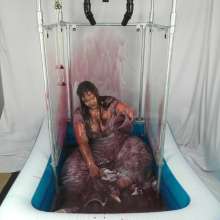 CheekyLuna: CheekyLuna Destroys Her Wedding Dress In Gunge Tank