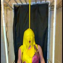 Chloe of PieroProductions: Chloe G In... No Face Touching Gunged