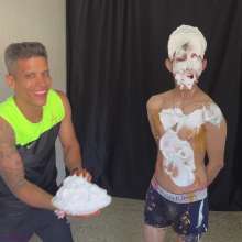 RevSlymsford: Chris's WAM Date Ballgag Pies, Slime +++ Fun With Sebastian
